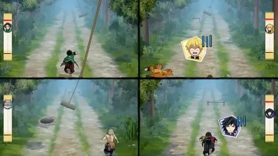 Demon Slayer: Kimetsu no Yaiba - Sweep the Board! — Screenshoty