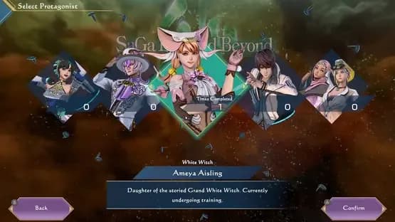 SaGa: Emerald Beyond — Screenshoty