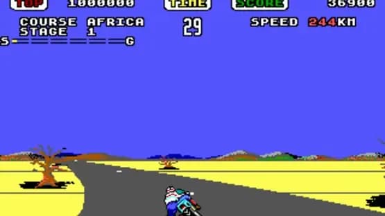Super Hang-On — Screenshoty