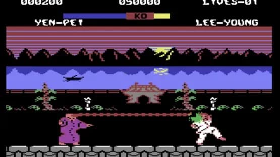 Yie Ar Kung-Fu 2: The Emperor Yie-Gah — Screenshoty