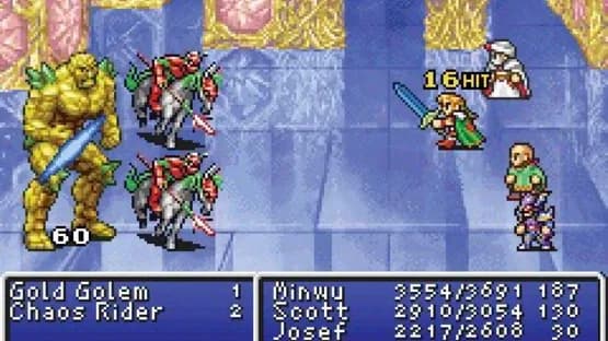 Final Fantasy II — Screenshoty