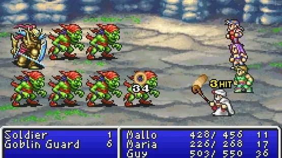 Final Fantasy II — Screenshoty