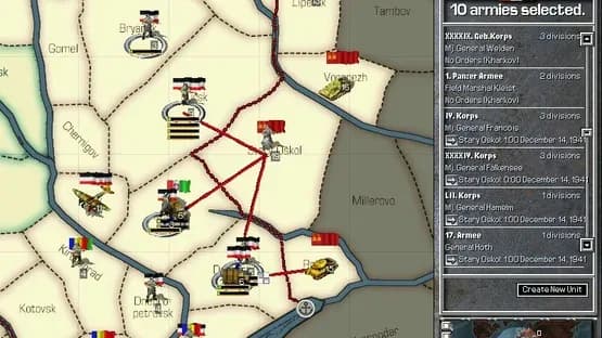 Hearts of Iron — Screenshoty