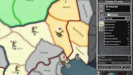 Hearts of Iron — Screenshoty
