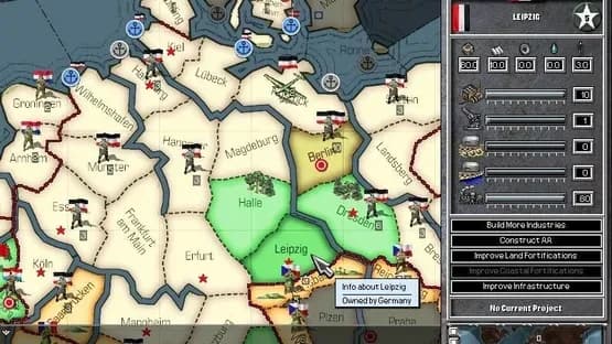 Hearts of Iron — Screenshoty