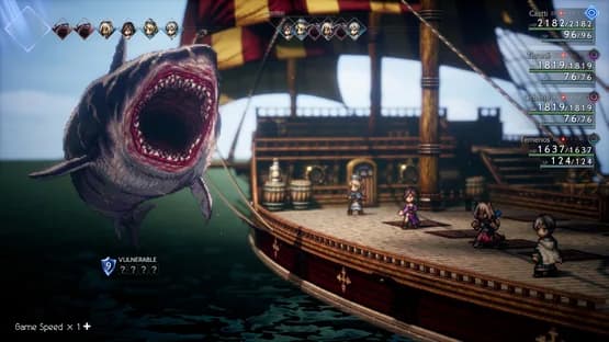 Octopath Traveler II — Screenshoty
