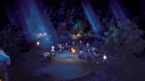 Octopath Traveler II — Screenshoty