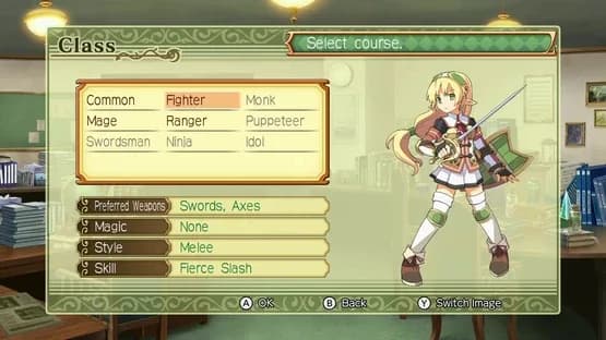 Class of Heroes 2G: Remastered Edition — Screenshoty