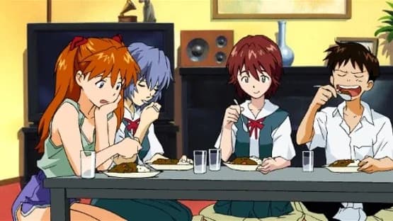 Shinseiki Evangelion: Koutetsu no Girlfriend — Screenshoty