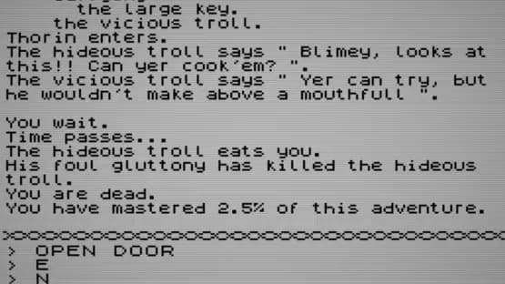The Hobbit: A Software Adventure — Screenshoty