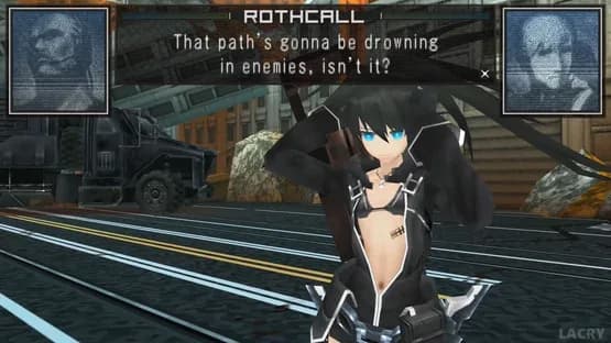 Black Rock Shooter: The Game — Screenshoty
