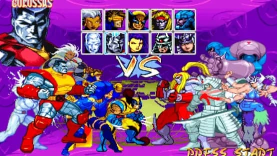 X-Men: Children of the Atom — Screenshoty