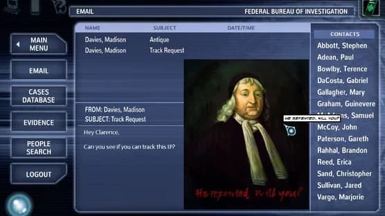 Cognition: An Erica Reed Thriller — Screenshoty