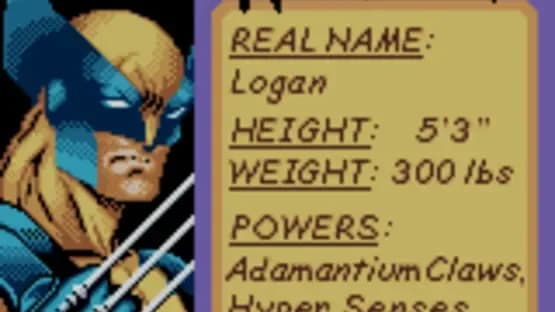 X-Men: Mutant Wars — Screenshoty