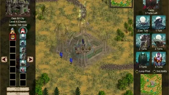 Warlords IV: Heroes of Etheria — Screenshoty