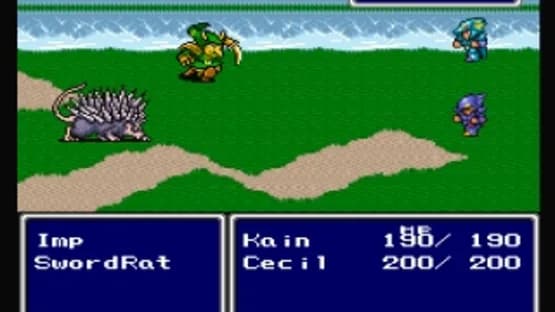 Final Fantasy IV — Screenshoty