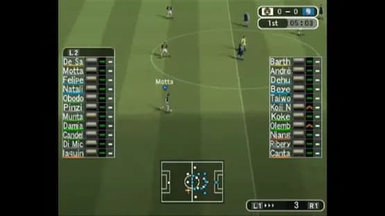 Pro Evolution Soccer Management — Screenshoty