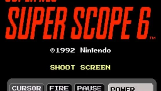 Super Scope 6 — Screenshoty