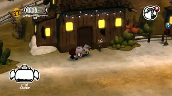 Costume Quest: Grubbins on Ice — Screenshoty