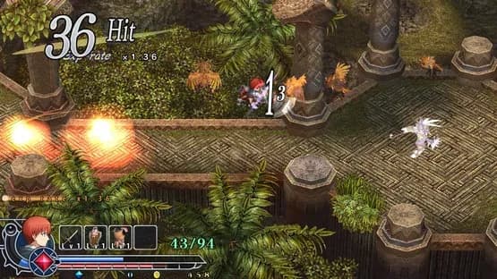 Ys Memoire: The Oath in Felghana — Screenshoty