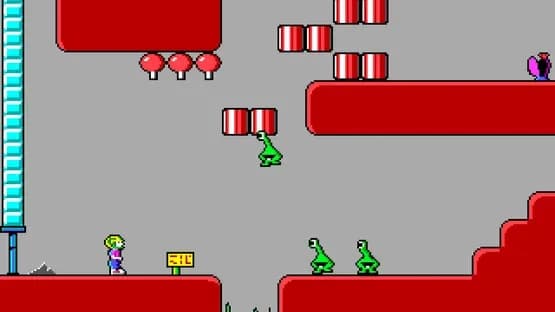 Commander Keen in Invasion of the Vorticons: Marooned on Mars — Screenshoty