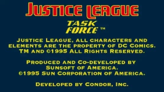 Justice League Task Force — Screenshoty