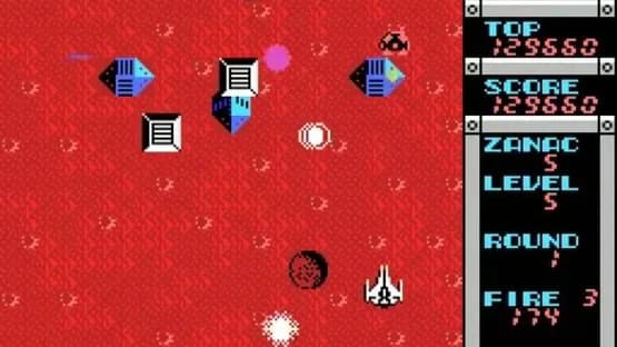 Zanac — Screenshoty