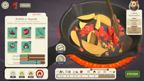 The Lost Legends of Redwall: Feasts & Friends — Screenshoty