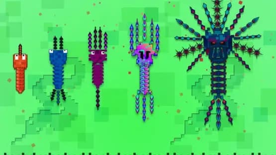Pixel Sword Fish io — Screenshoty