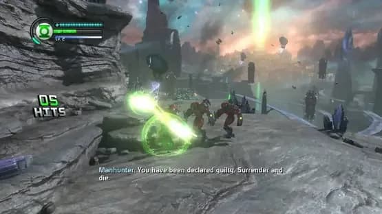 Green Lantern: Rise of the Manhunters — Screenshoty