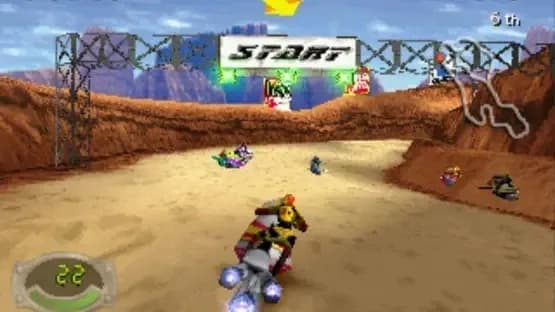 Jet Moto 3 — Screenshoty