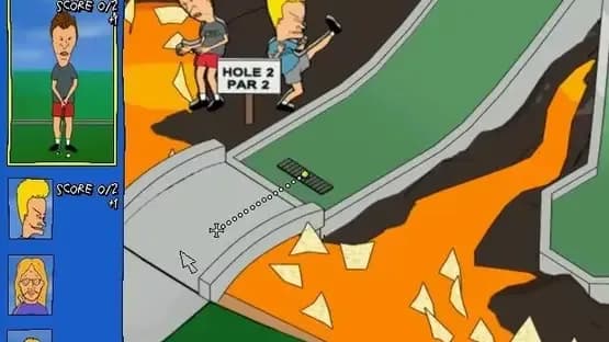 MTV's Beavis and Butt-head: Bunghole in One — Screenshots