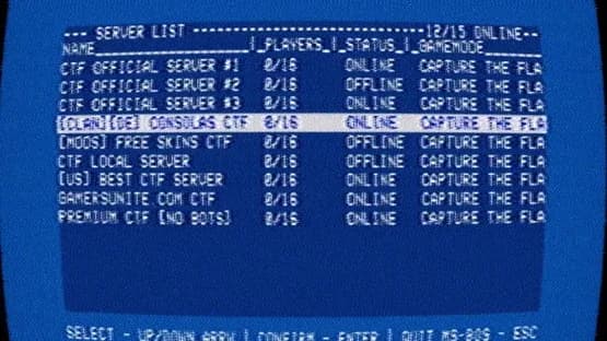 No Players Online Classic — Screenshoty