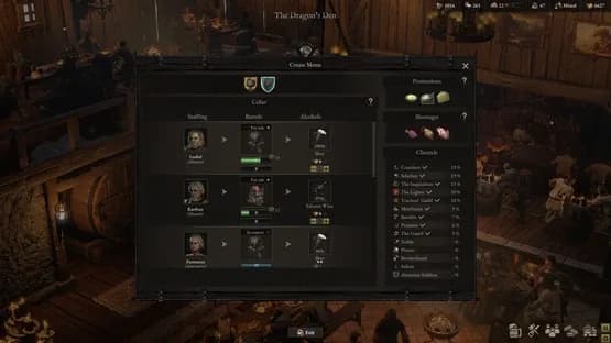 Wartales: The Tavern Opens! — Screenshoty