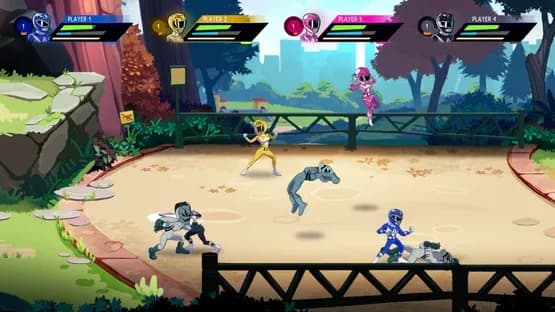 Saban's Mighty Morphin Power Rangers: Mega Battle — Screenshoty