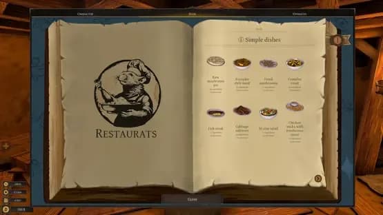 Restaurats — Screenshoty