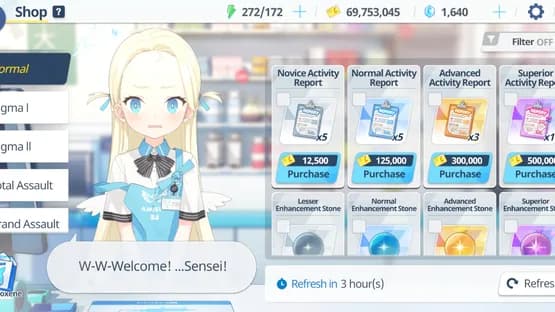 Blue Archive — Screenshoty