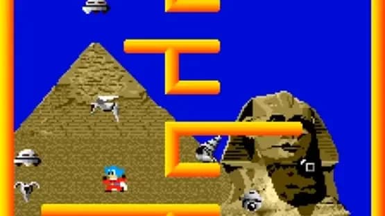 Bomb Jack — Screenshoty