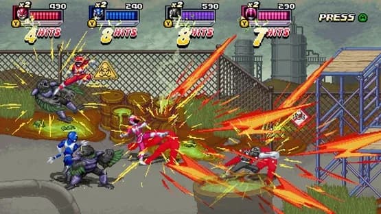 Mighty Morphin Power Rangers: Rita’s Rewind — Screenshoty