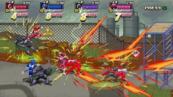 Mighty Morphin Power Rangers: Rita’s Rewind — Screenshoty