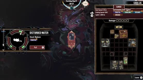 Dredge: The Iron Rig — Screenshoty