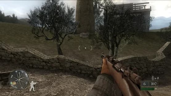 Call of Duty 2: Big Red One — Screenshoty