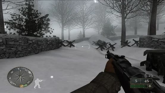 Call of Duty 2: Big Red One — Screenshoty