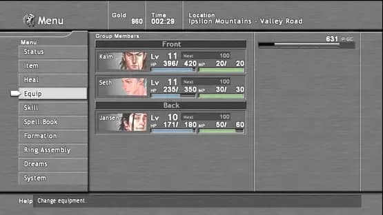 Lost Odyssey — Screenshoty
