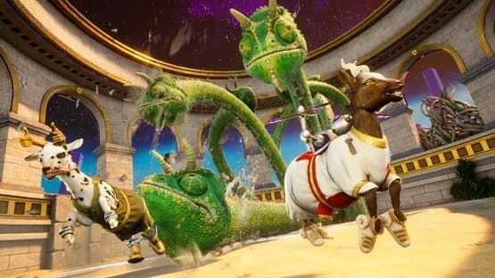 Goat Simulator 3: Multiverse of Nonsense — Screenshoty