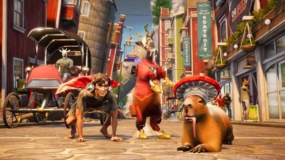 Goat Simulator 3: Multiverse of Nonsense — Screenshoty