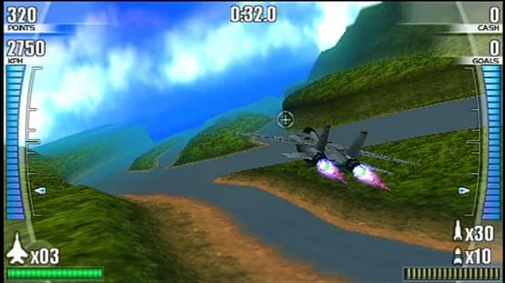 After Burner: Black Falcon — Screenshoty
