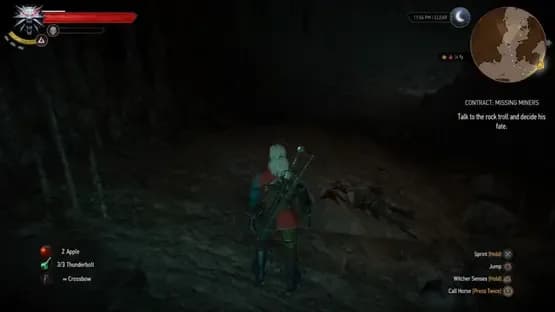 The Witcher 3: Wild Hunt - New Quest 'Contract: Missing Miners' — Screenshoty