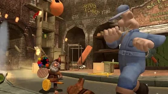 Wallace & Gromit: The Curse of the Were-Rabbit — Screenshoty