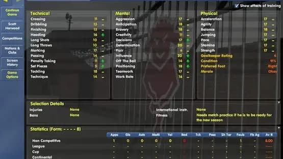 Championship Manager: Season 03/04 — Screenshots